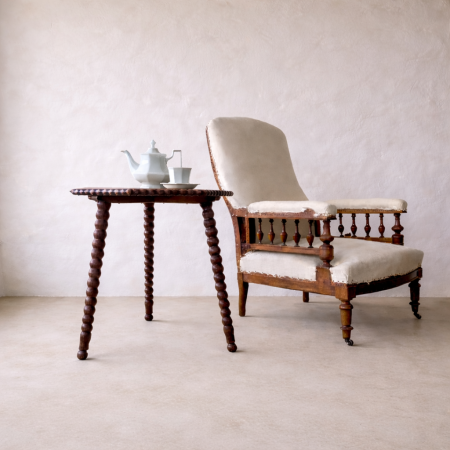 C19th Bobbin Side Table