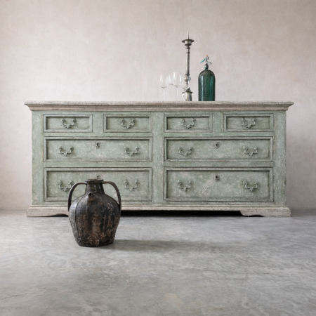 Italian Painted Kitchen Island